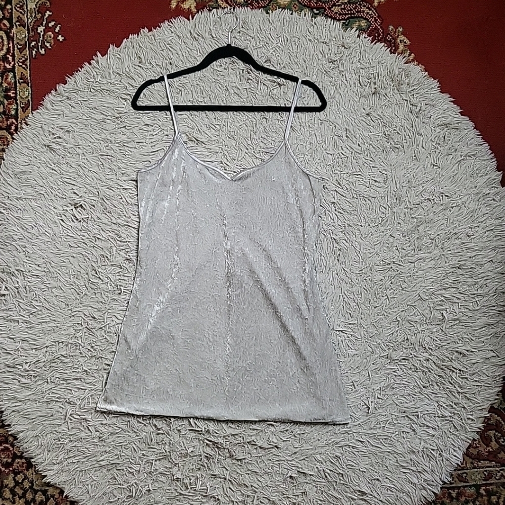Vintage Chemise Slip Dress Nightgown Velveteen Velour Intimate Moods Size Small